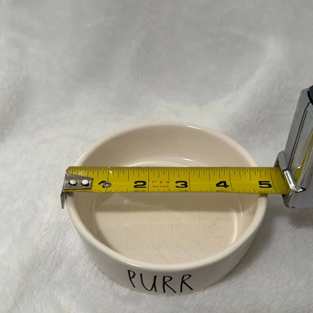 “Purr” Small Pet Bowl - Rae Dunn Artisan Collection by Magenta (2 of 3)